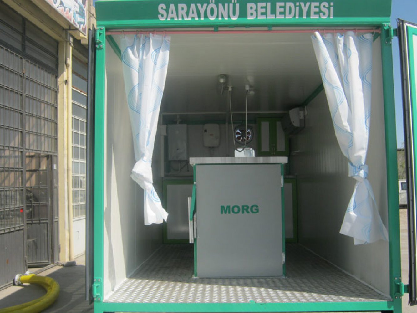 Sarayönü Belediyesi Cenaze Yıkama ve Morg Aracı