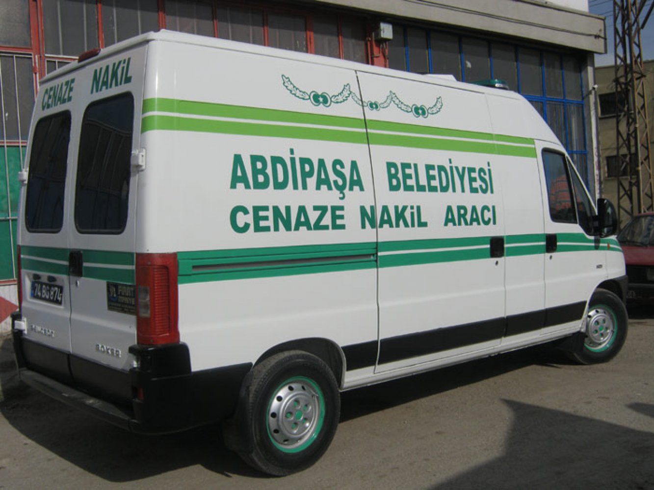 Abdipaşa Belediyesi Cenaze Nakil Aracı